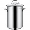 Asparagiera inox ø cm 16 c/cestello