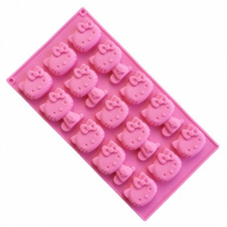 Stampo cioccolato 15 Hello Kitty assortite