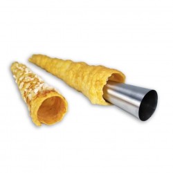 Cannoncini Cornetto inox ø cm 3 x mm 115 - 6 pz