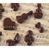 Stampo cioccolato 14 Melody EasyChoc Silikomart