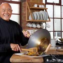 Wok in acciaio al carbonio ø cm 31 Ken Hom