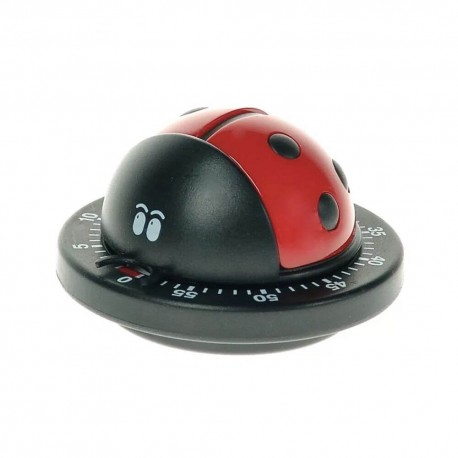 Timer coccinella rosso e nero - bengt ek design