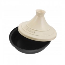 Tajine ghisa ø 20 cm - Crema staub