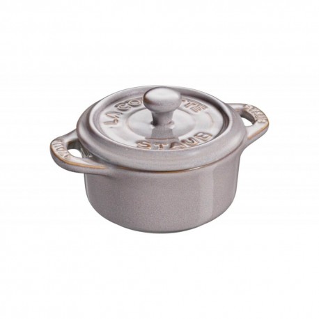 Mini cocotte grigio antico Staub