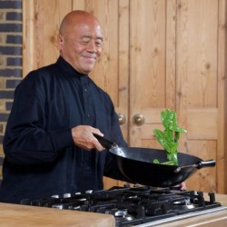 Wok in acciaio al carbonio antiaderente ø cm 32 Ken Hom