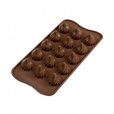 Stampo cioccolato 15 Flame EasyChoc Silikomart