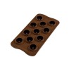 Stampo cioccolato 11 Crown EasyChoc Silikomart