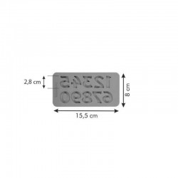 Dekoflex numeri Retrò - silicone mould numbers