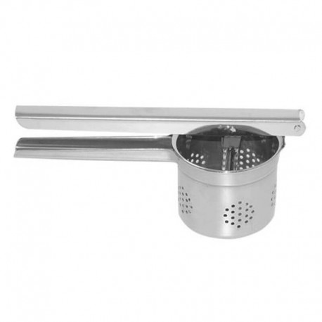 Schiacciapatate inox con fori laterali