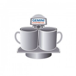 Moka gemini express induzione - 2 tazze