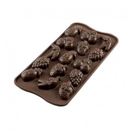 Stampo cioccolato Choco Fruits EasyChoc Silikomart