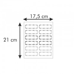 Etichette per vasetti set 24 pezzi