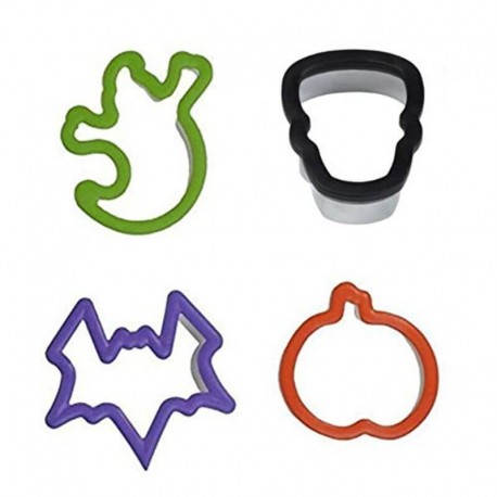 Formine tagliapasta Grippy Halloween - Set 4 pz