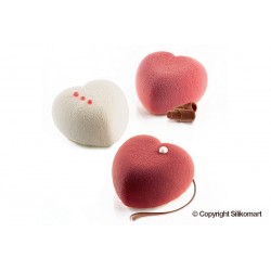 Amorini a Cuore in siliconeø cm 6,3 x 6,5 h cm 4 - 6 cavità