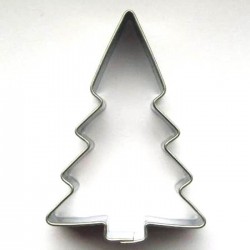 Albero Natale cm 6 tagliabiscotti inox