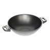 Wok antiaderente Gastroguss ø cm 32 con due maniglie