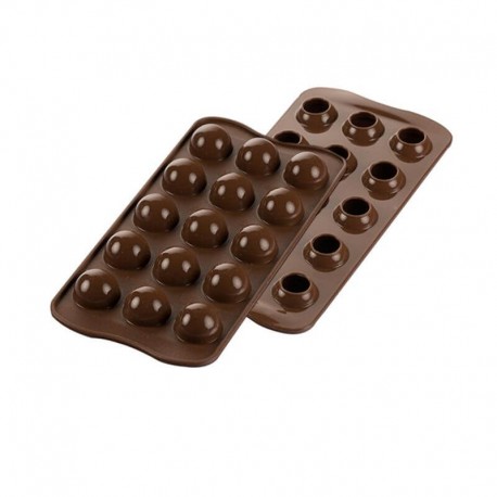 Stampo cioccolato Tartufino EasyChoc Silikomart