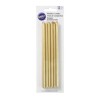 Candele mezzo stelo oro 12 pz Wilton