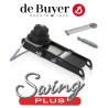 Mandolina swing plus nero - De Buyer