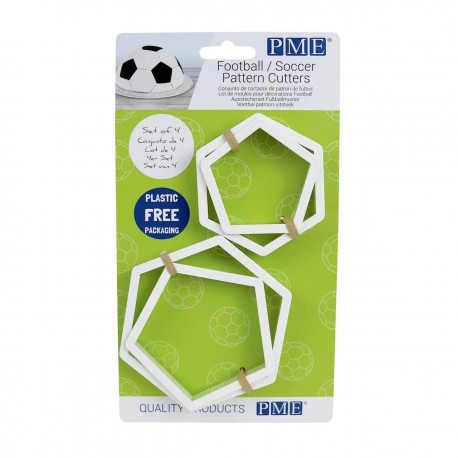 Pallone calcio football set 4 tagliapasta