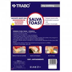 Sacchetti salva toast set 2 pezzi