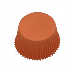 Pirottini muffin e cupcake mm 55 h 42 - arancio - 105 pezzi