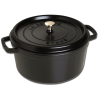 Cocotte in ghisa smaltata nero ø cm 24 - staub