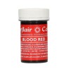 Blood red rosso sangue alimentare pasta concentrata