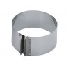 Anello inox regolabile ø da cm 18 a 36 h mm 65 De Buyer