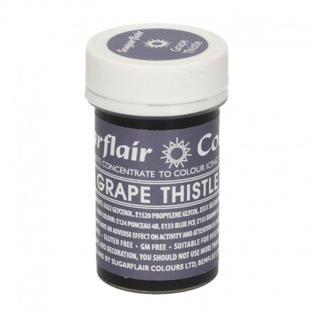 Grape thistle cardo alimentare pasta concentrata