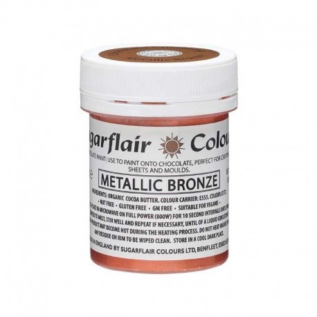 Bronzo Metallic bronze chocolate paint g 35