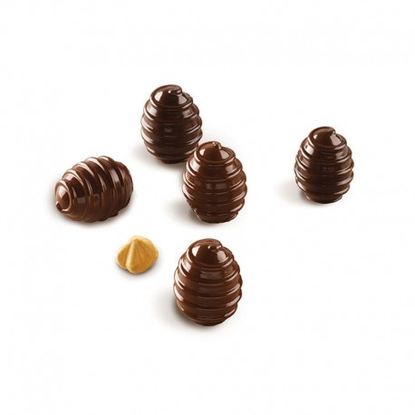 Stampo cioccolato 15 Choco Spiral EasyChoc Silikomart