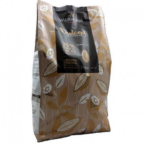 Dulcey cioccolato bianco biondo 32% Valrhona