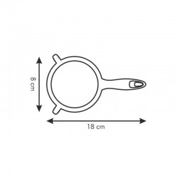 Colino in plastica maglia inox ø cm 8