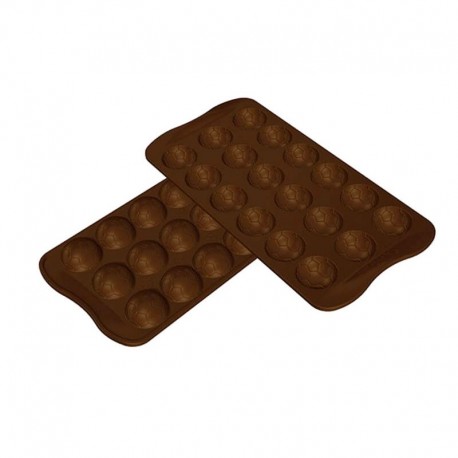 Stampo cioccolato 18 Goal EasyChoc Silikomart