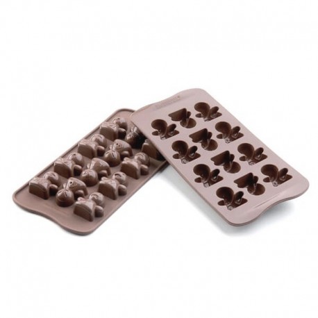 Stampo cioccolato 12 Mood EasyChoc Silikomart