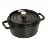 Cocotte in ghisa smaltata nero ø cm 22 - staub