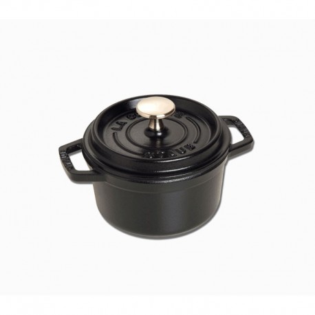 Cocotte in ghisa smaltata nero ø cm 14 - Staub