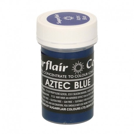 Atzec blu alimentare pasta concentrata