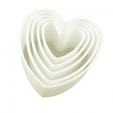 Cuore tagliapasta set 5 pz