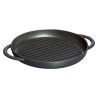 Grill nero in ghisa smaltata ø cm 26 staub