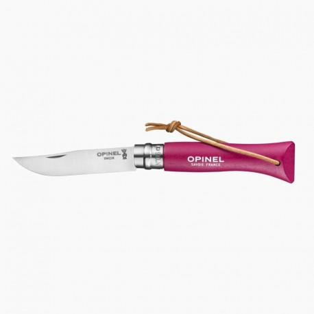 Coltello Baroudeur n° 6 framboise - Opinel