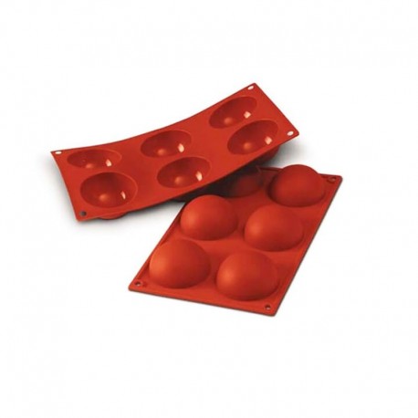 Semisfere silicone ø mm 70 h mm 35 6 cavità