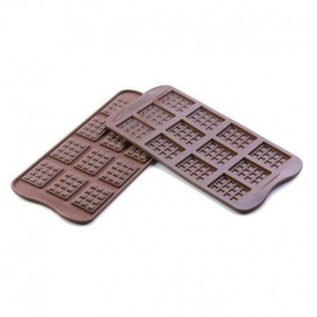 Stampo cioccolato 12 Tablette EasyChoc Silikomart