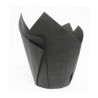 Tulip nero monouso per muffin ø base cm 5 - 20 pz