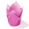 Tulip fuxia monouso per muffin ø base cm 5 - 20 pz