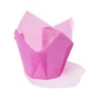 Tulip fuxia monouso per muffin ø base cm 5 - 20 pz