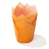 Tulip arancio monouso per muffin ø base cm 5 - 20 pz