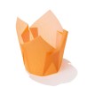 Tulip arancio monouso per muffin ø base cm 5 - 20 pz