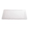 Pizzo bianco sotto torta cm 45X55 - 2 pz